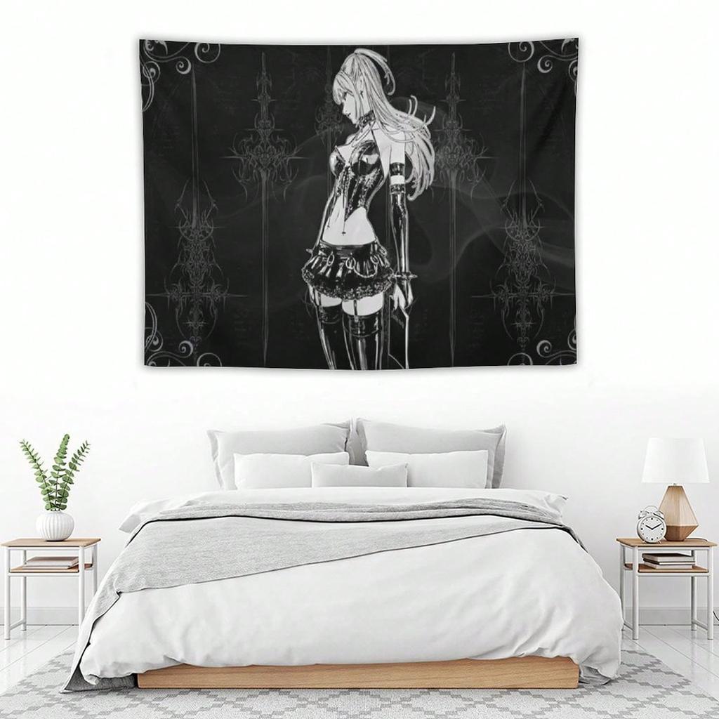 1pc Misa Anime Manga Amane Decorative Tapestry, Fun Tapestry Suitable For College Dormitories, Living Rooms, Home Decor