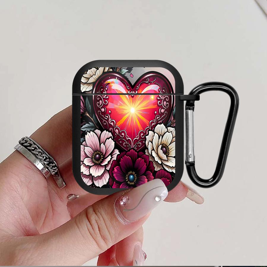 Pink Flowers Case For Airpods Pro3 Pro Pro2 2 3 4 1 Earphone Cases Cover