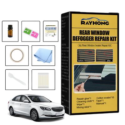 Kit de reparare a dezaburitorului geamului din spate al mașinii Kit de reparare rapidă a grilei de dezghețare a rețelei de încălzire fixă ​​Linii de sticlă Grilă de dezghețare Accesorii auto