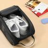 Breathable Portable Golf Shoe Bag Lightweight Oxford Cloth Handbag Dustproof Sports Carrier for Football Tennis Shoes