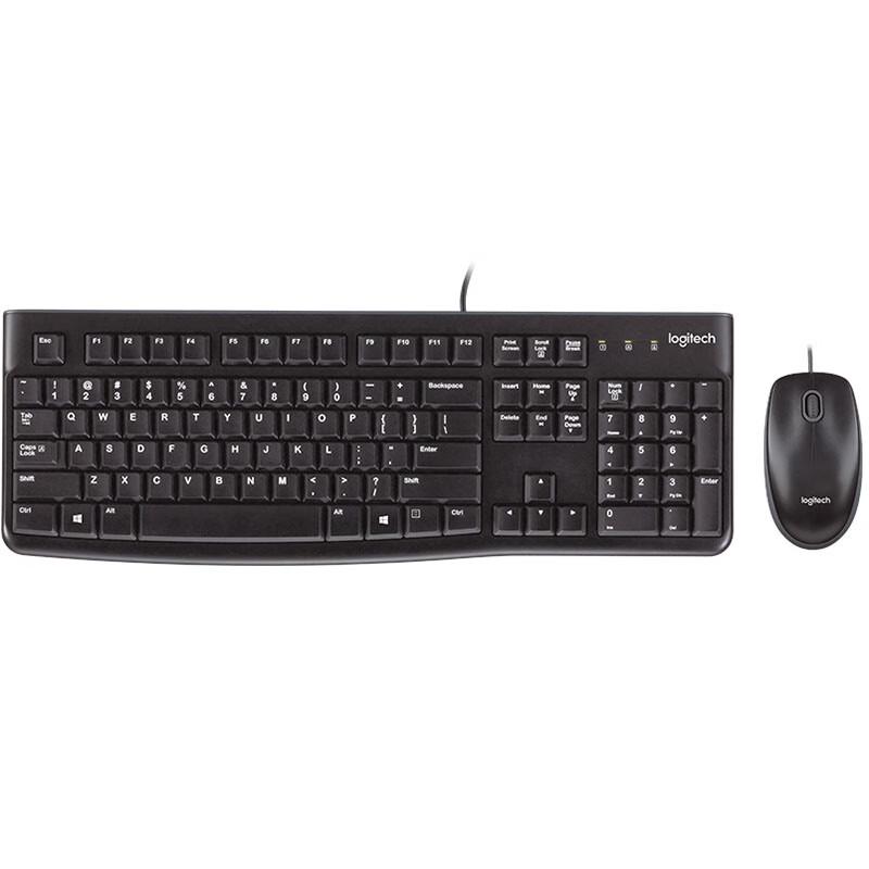 Logitech MK120 Wired Keyboard and Mouse Combo