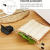 Portafette Tostate in Acciaio Inossidabile Portasandwich Resistente al Calore Griglia per Tostapane Hotel