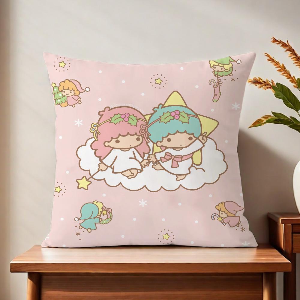 

Llittle ttwin cute stars cushion cover For Pillow Printing Sofa Decoration Home Car Room Coffee Shop Office Nordic Simplicity 30x30 cm