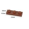 Works With Assembles Particles 3623 1x3 Foundation Plate Construction Blocks Narrow Figures Bricks Parts DIY Instructive Parts Playthings