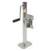 1200lbs Adjustable Trailer Jack with Wheel Side Rotation Handle Swivel Trailer Tongue Jack for ATV UTV Yacht Trailers