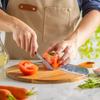 Wood and Resin Cutting Board Blue Ocean Wave Charcuterie Boards for Meat Round Epoxy Resin Wood Chopping Board Bread Cheese Tray