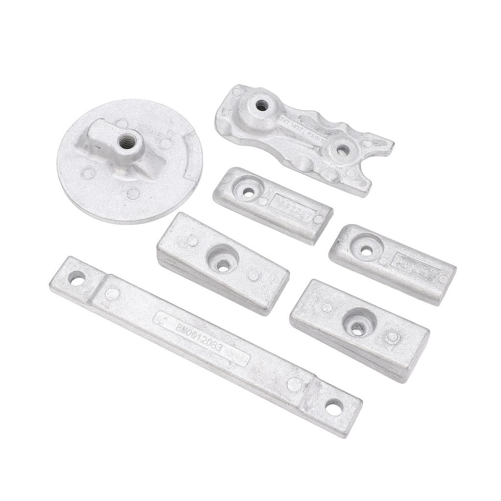 Aluminum Anode Kit 97‑8M0116590 Oxidation Resistant Sturdy Marine Anode Kit for 350HP L6 Verado Outboards