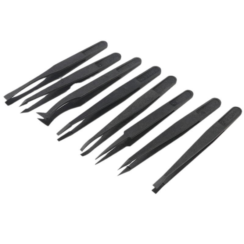 Elastic Carbon Fiber Anti-static Purifying Plastic Tweezers