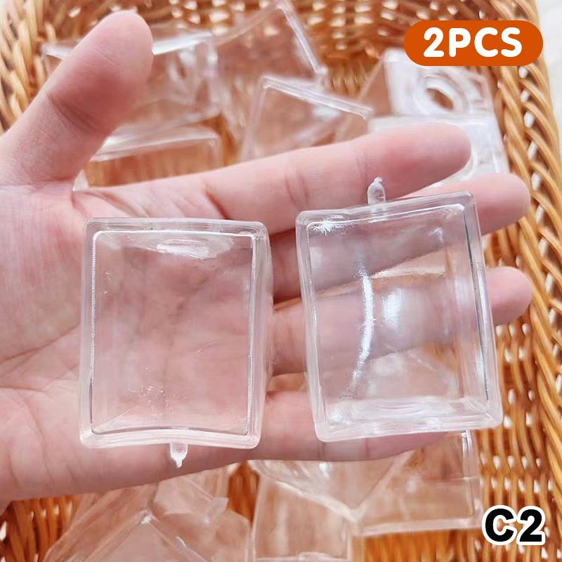 1/2 Stück Süße Leere Kugelgehäuse Sensorisches Spielzeug Stressabbau Geschenke für Erwachsene Kinder Bestes Geschenk DIY Basteln Manuelle Fähigkeiten entwickeln