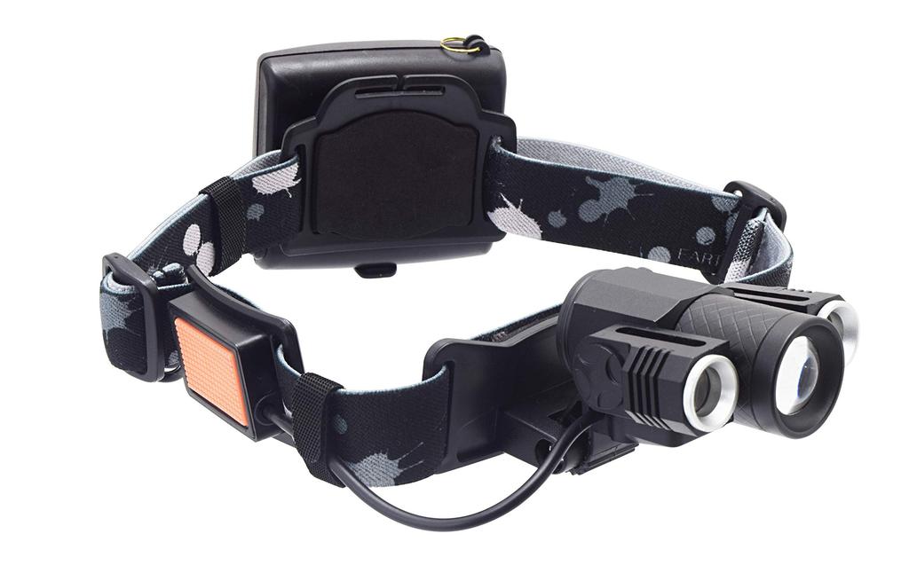 Takagi EARTH MAN LED Battery-Powered Headlight, 3-Light Type, LHL-6TCLA