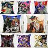 JJoJos Bizarre Adventure Cushion Cover Pillow Case Soft Friendly Fabric  Concealed Zipper