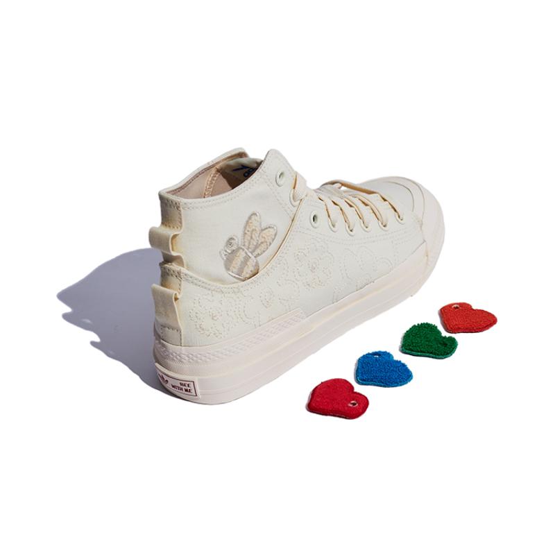 Adidas Melting Sadness X Adidas Nizza High Dl 'Bee With You Cream White' Sneakers GZ2675