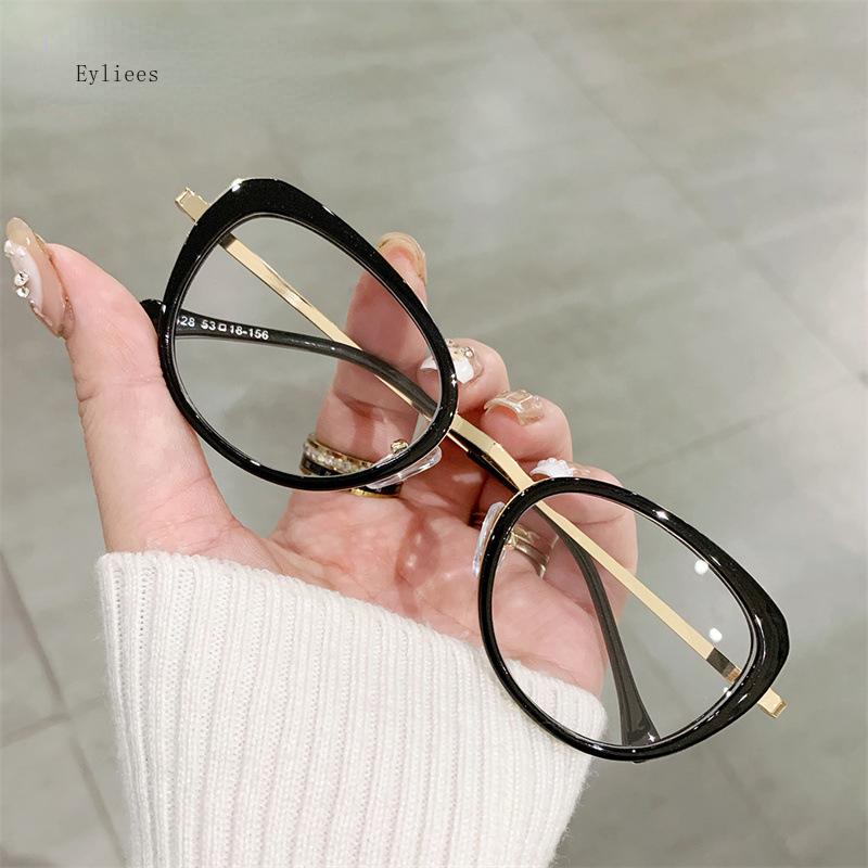 

Cat Eye Design Anti Blue Light Glasses For Women Computer Blue Blocking TR90 Metal Protect Eyewear Frame Optical Spectacle