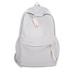 School bag girls' backpack large capacity junior high and high school students simple design niche college student men's backpack