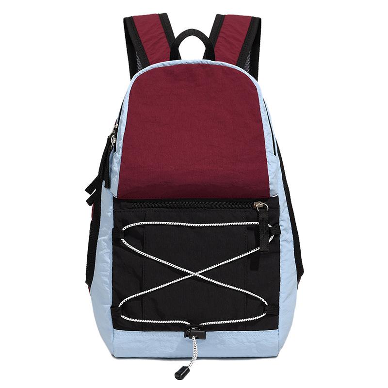 Schultasche Berg Leichter Rucksack Herren und Damen Freizeit Outdoor Personalisierter Sportrucksack Einfaches Nischen Design Schüler Schultasche