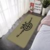 Entrance Doormat Fluffy Balcony Rugs DAF Truck Living Room Carpet Foot Mats Bath Rug Bedside Floor Mat Non-slip House Decoration