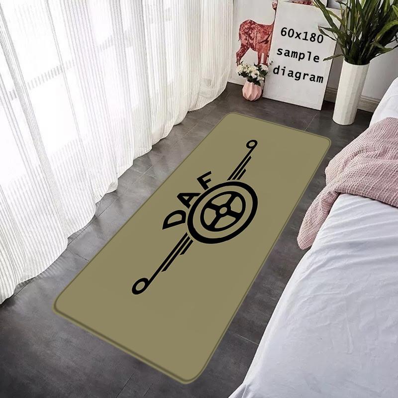 Entrance Doormat Fluffy Balcony Rugs DAF Truck Living Room Carpet Foot Mats Bath Rug Bedside Floor Mat Non-slip House Decoration