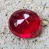50.00 Ct Natural Mozambique Red Ruby Oval Cut Certified Loose Gemstone