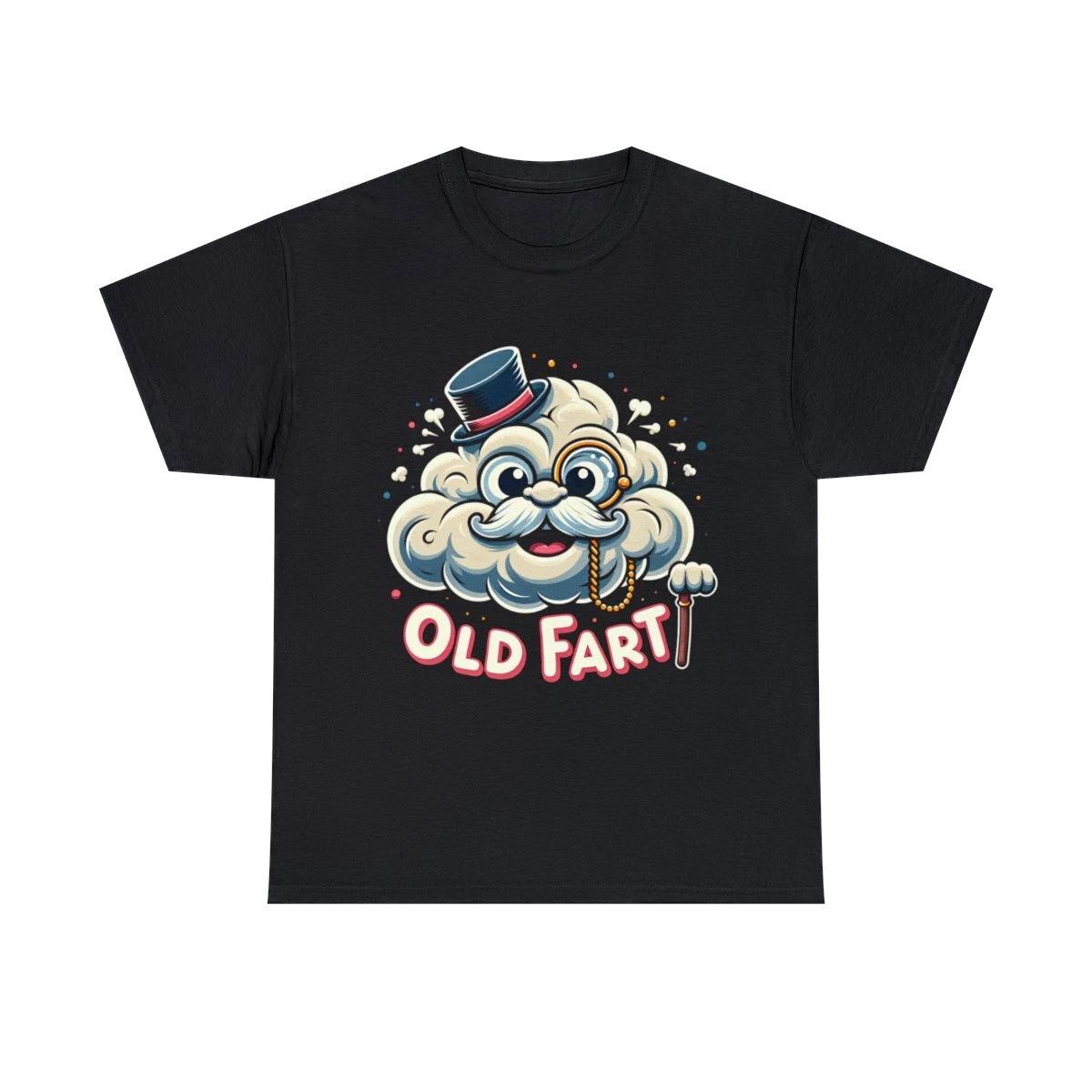 Old Fart Funny Graphic Tee Shirt, S-5XL XL
