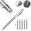 6PCS Tungsten Carbide Tip Scriber Engraving Pen Marking Tip for Glass Ceramic