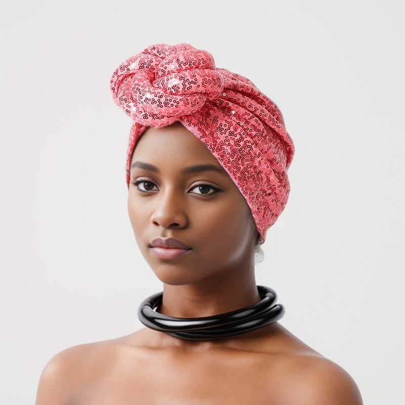 New Sequin Embroidered Handmade Bud Turban Muslim Turban Hat Indian Hat