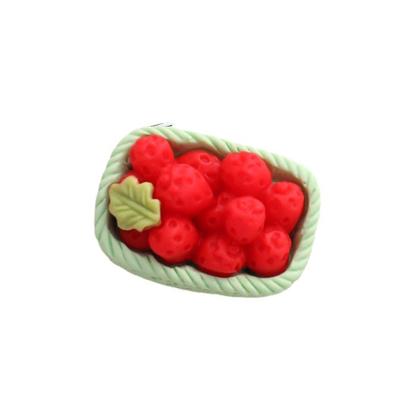 3D Fruit Basket Stickers & Magnets: Realistic DIY Accessories for Phone Cases, Cups, & More