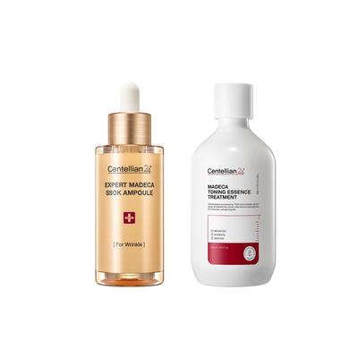 Expert Madeca Soak Ampulle 38ml + Madeca Toning Essence Behandlung 300ml