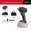 Kasheng KU272 Woodworking 20V Electric Impact Wrench, High Torque Brushless Lithium Battery Rechargeable.