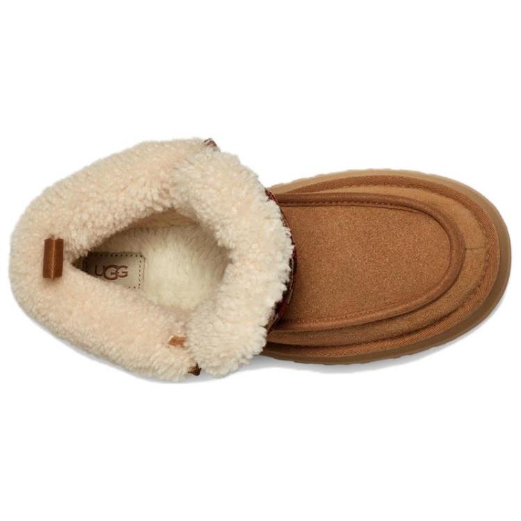 New UGG Funkarra Cabin Cuff Boot Chestnut Women's 1143954-CHE