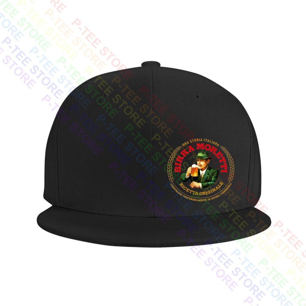 Birra Moretti Italian Beer Alcohol Drink Baseball Cap Snapback Caps Knitted Bucket Hat Adjustable