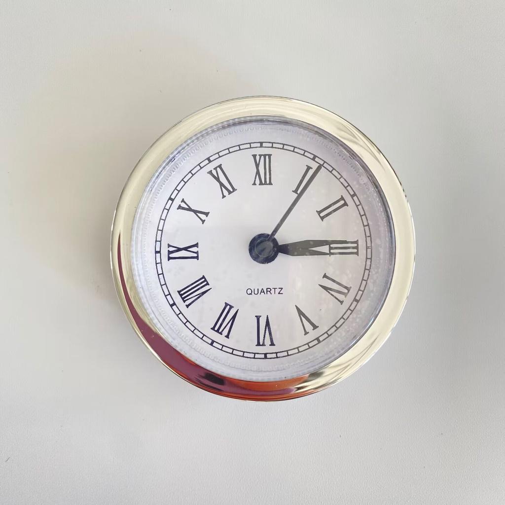 Uhreneinsatz Quarz Uhrwerk Eingebaute Uhr Klassische Uhr Handwerkseinsatz Uhrenwerk DIY Tischuhr