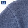 ROMON Men's 100% Pure Wool Round Neck Pullover Sweater