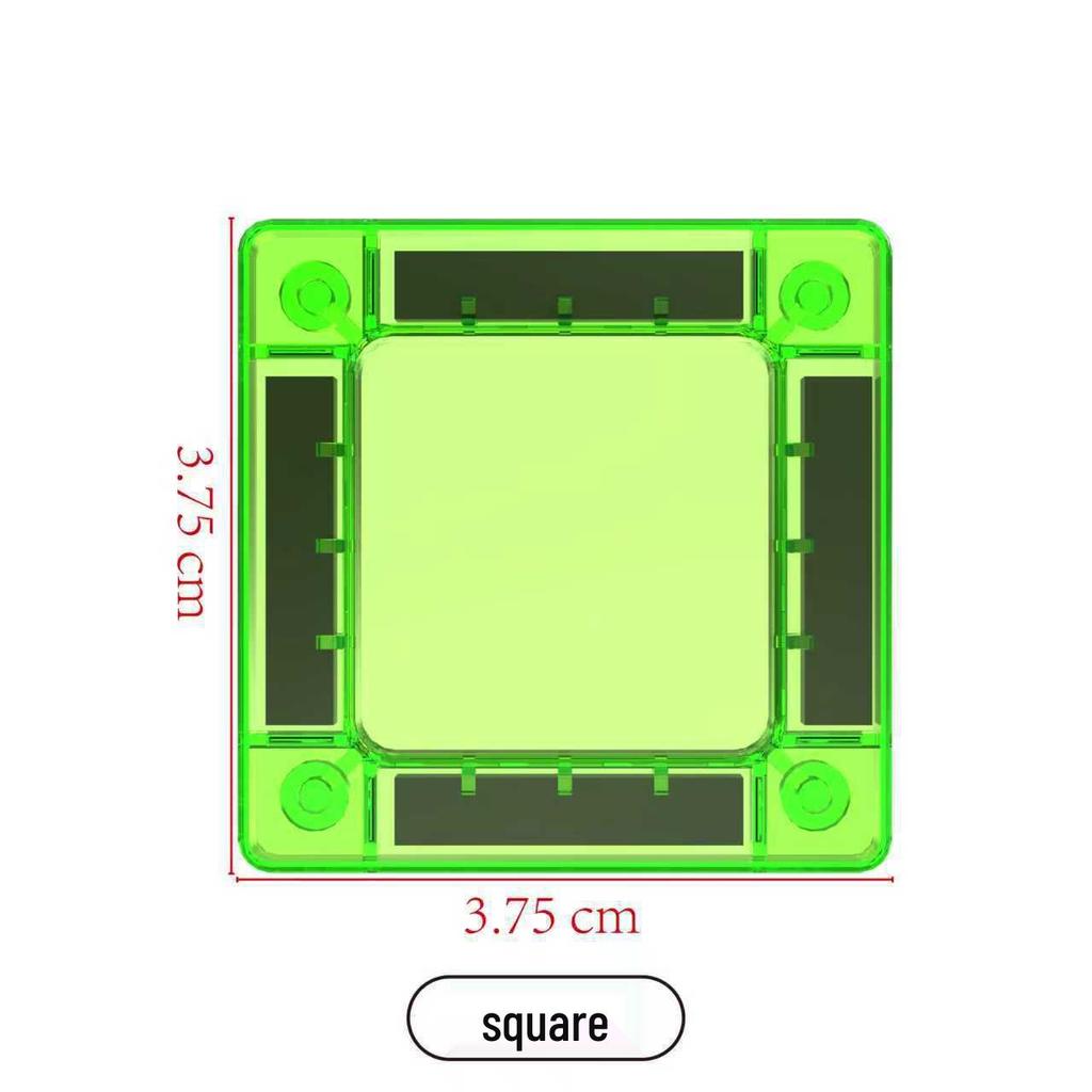 Stained Glass Magnetic Building Blocks for Children - Translucent Toy Set