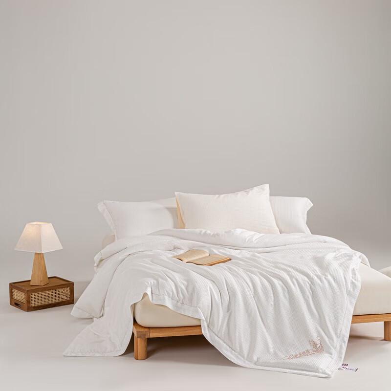 

Muji Waffle Weave Mulberry Silk Quilt