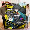 Zero Zone Zero Theme 2D Flat Pattern Flannel Blanket High Quality All Seasons Warmth and Comfort Perfect for Christmas Gifts.PMT0914425