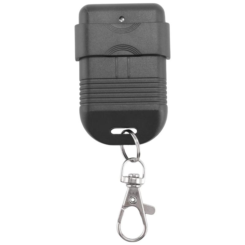 AA58 8 Dip Switch 330Mhz Smart Copy Remote Control Fixed Code 2 CH Duplicator for Gate Garage Door Opener or Alarm System