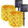 Premium Solar LED Kupfer Lichterkette für Feiertags-Rasendekoration