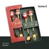 Creative Cartoon Stainless Steel Spoon & Fork Set: Coffee Stirrer, Fruit Fork, Christmas Gift