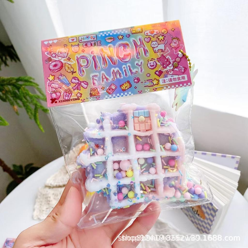 Appearance Gradual Change Ice Cream Slow Rebound Pinch Music Tpr Modeling Soft Cute Decompression Small Toy