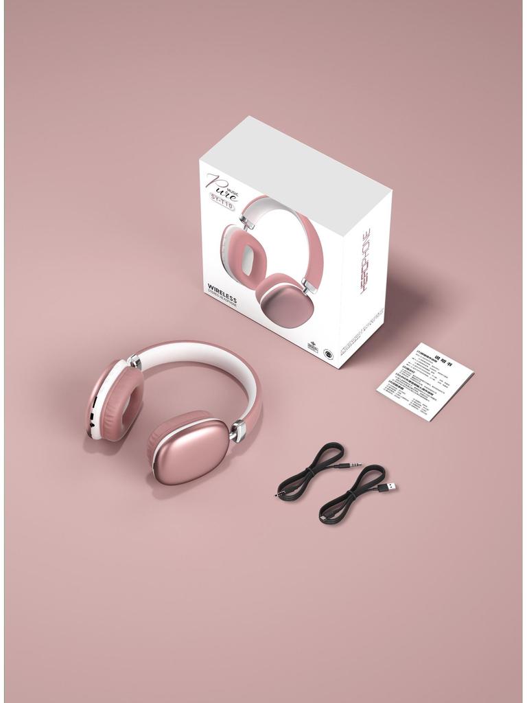 2026 Wireless Over-Ear Headphones: Customizable, Long Battery, High-Quality Sound, Bluetooth, Apple Compatible