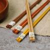 5-Pair Japanese Non-slip Bamboo & Wooden Chopsticks Gift Set