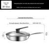 Extra Thick Non-stick Stainless Steel Honeycomb Wok - Flat-bottomed Frying Pan for Cooking