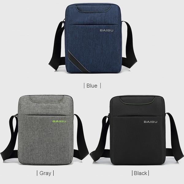 Buy New Fashion Men Bag Waterproof Oxford Messenger Bag Business Casual