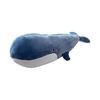 Whale Body Pillow, Whale Stuffed Toy, Cushion, Belly Pillow, Extra Large (Total Length Approx. 120cm), Animal, Large Size, Soft, Side Sleeping,
