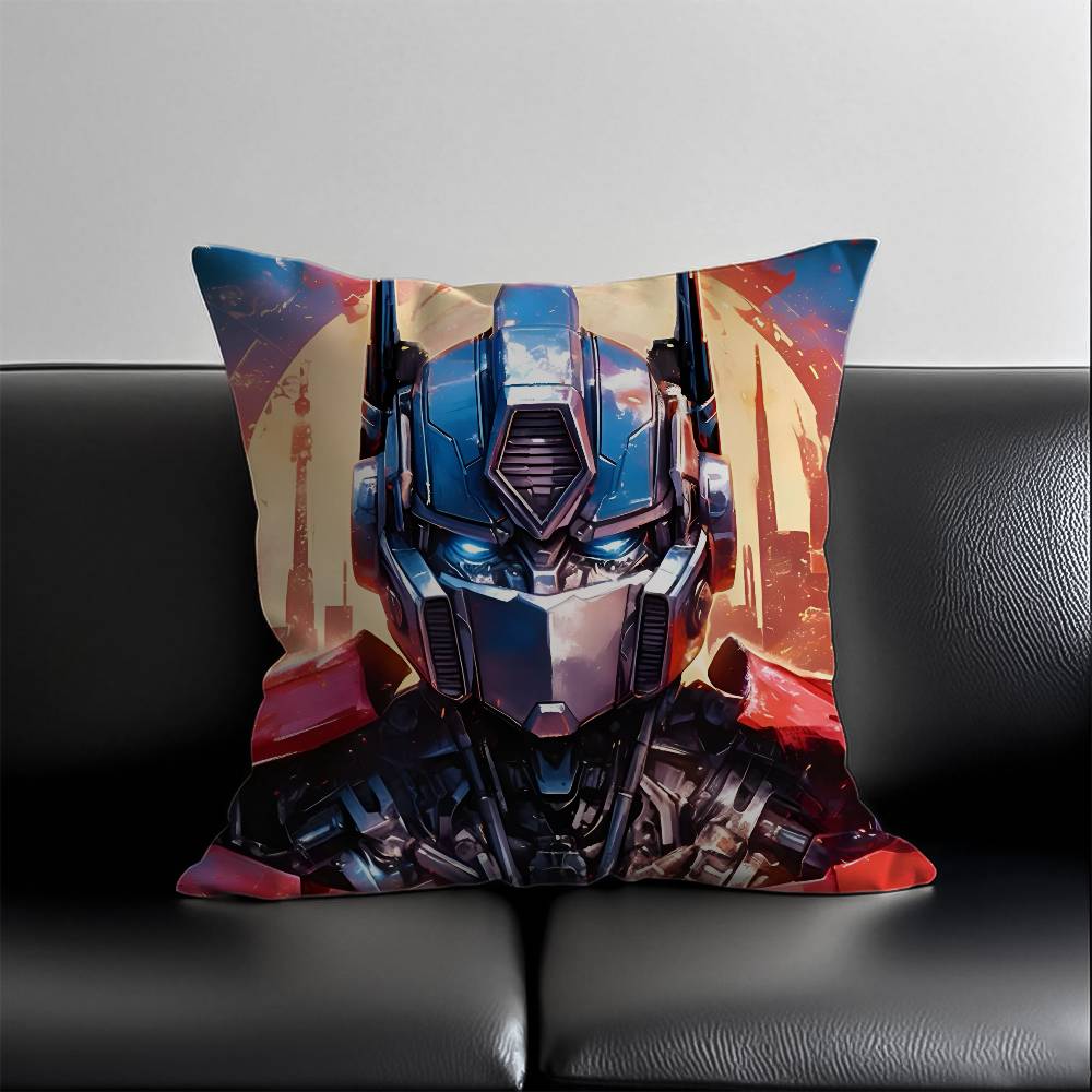 Hot Movie T-Transformers Pillow Case Pattern Printing Pillowcase Living Room Sofa Cushion Cover Bedroom Room Decor