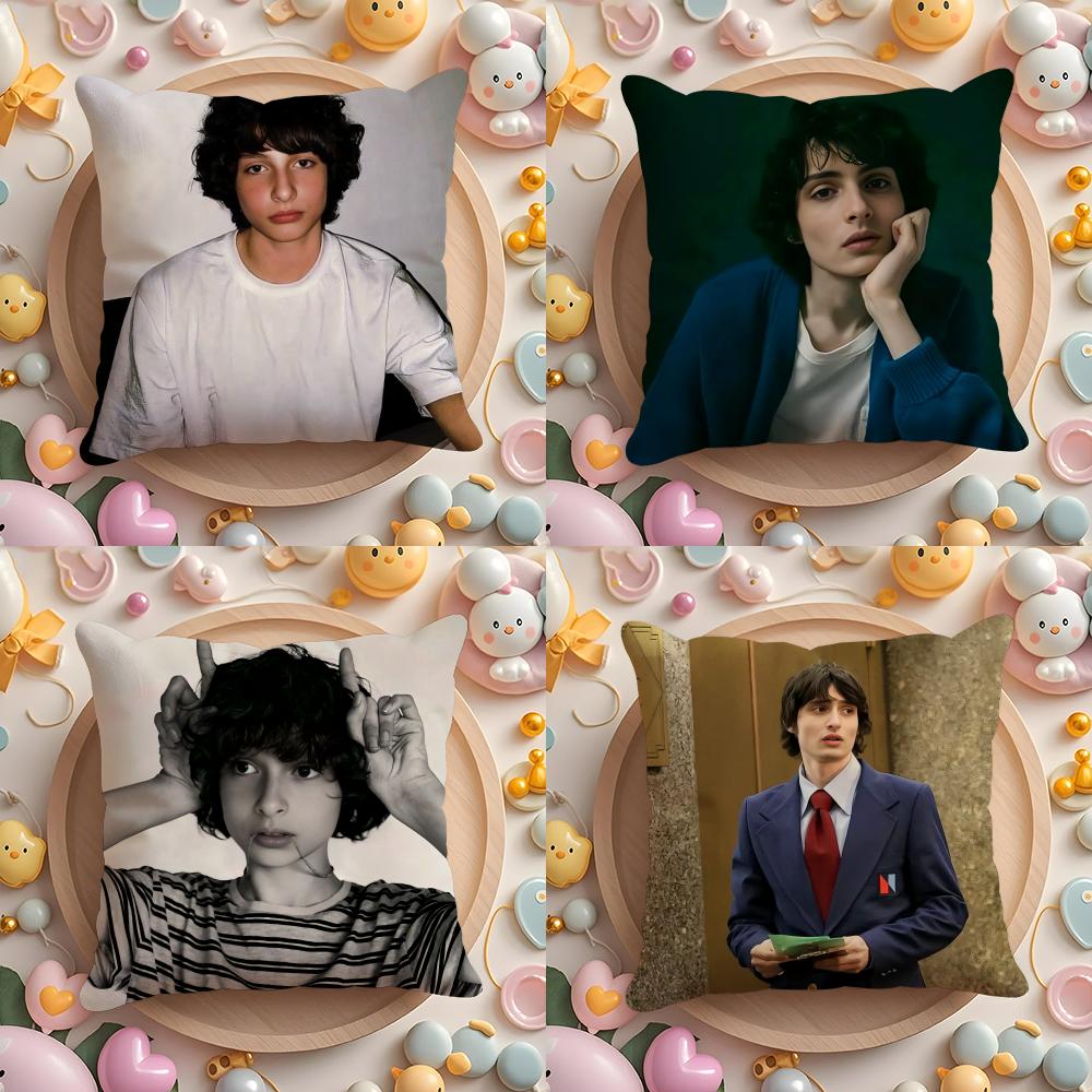 Custom F-Finn WolfhardS Cushion Cover Home & Car Multi-Scene Pillow Cover - Reversible, Soft & Durable for Daily Use