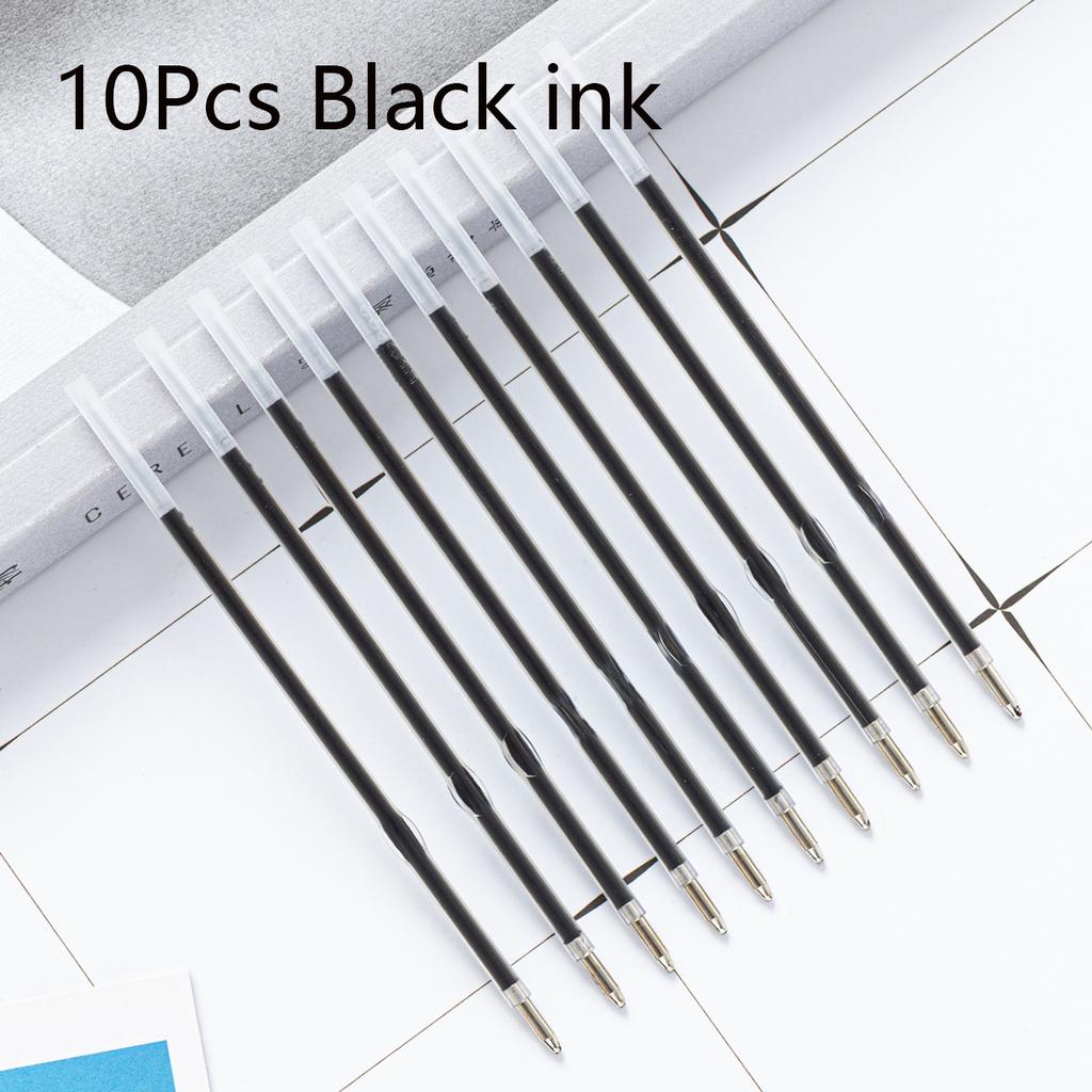 Press Ballpoint Pens Student Metal Writing Pen Office Stationery Wholesale Ball Point Pen School Supplies