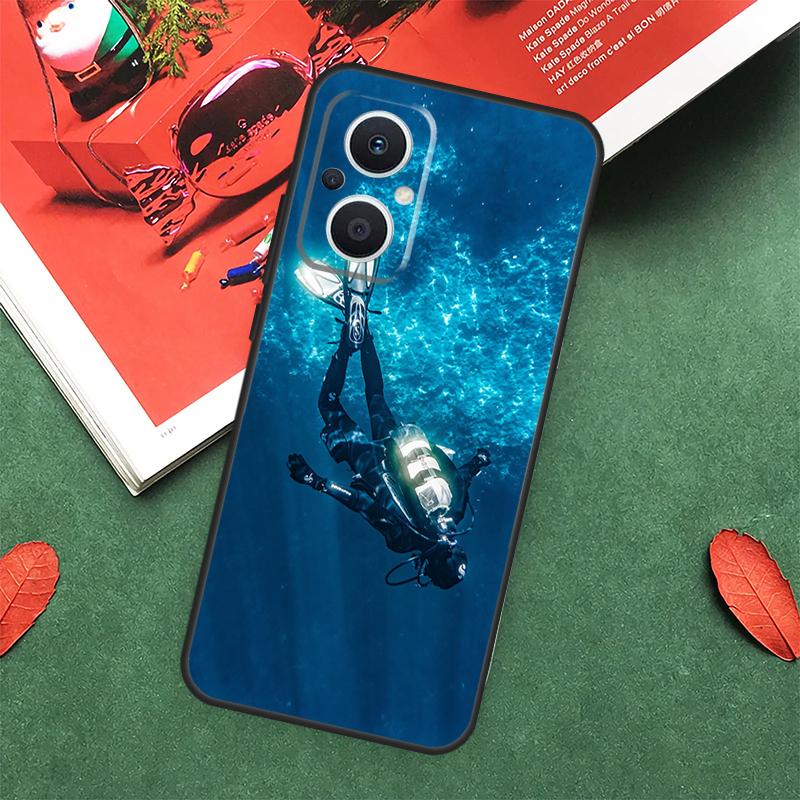

Scuba Diving Diver Case For OPPO Reno 14 13 12 11 10 Pro 14F 13F 12F 11F 8 7 Lite OPPO Find X9 X8 X6 Pro Cover OPPO Reno14