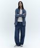 CITYBREEZE Washed Curved Wide Denim Pants_Blue