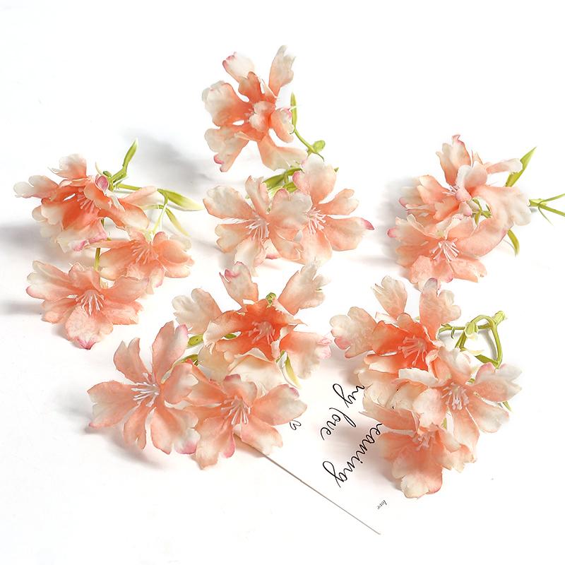 10/20Pcs Artificial Plant 10cm Simulation Flower Home Decoration Outdoor Garden Wedding Decor DIY Wreath Gift Box Accessories